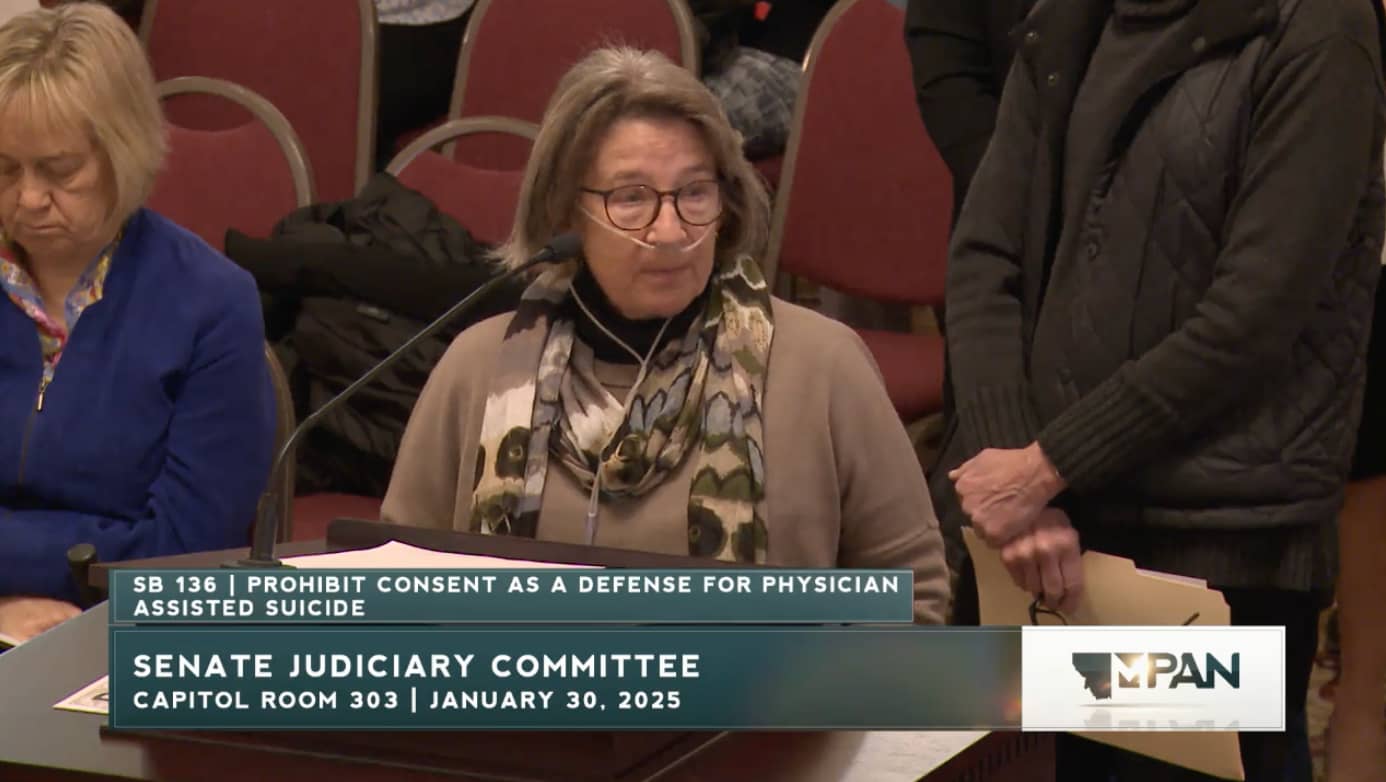 Pamela Brown testifies before the Senate Judiciary Committee Thursday.