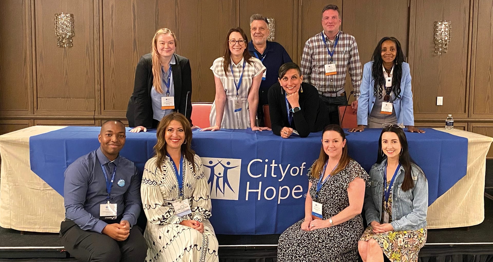 Compassion & Choices staff attending the 2024 City of Hope Symposium in Las Vegas.