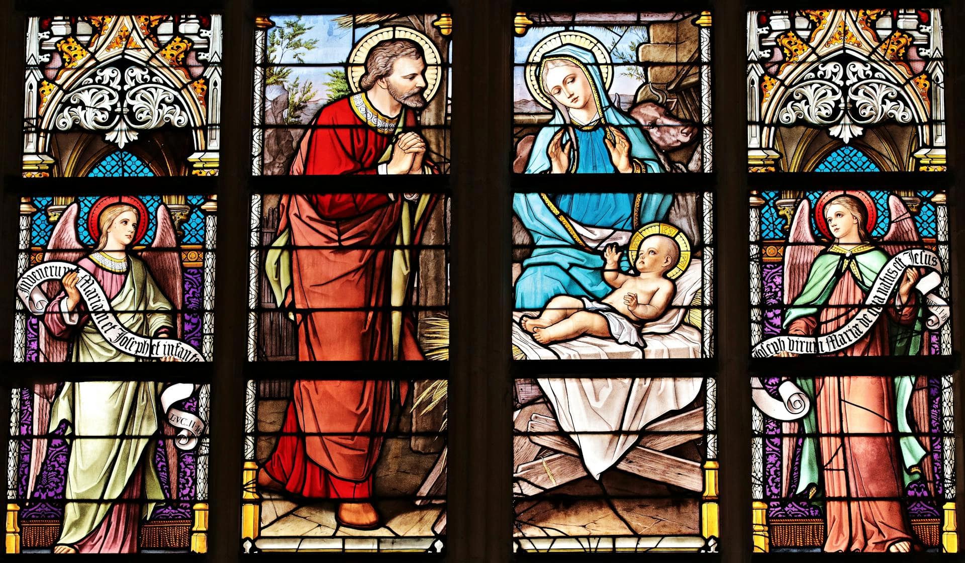 stained glass window