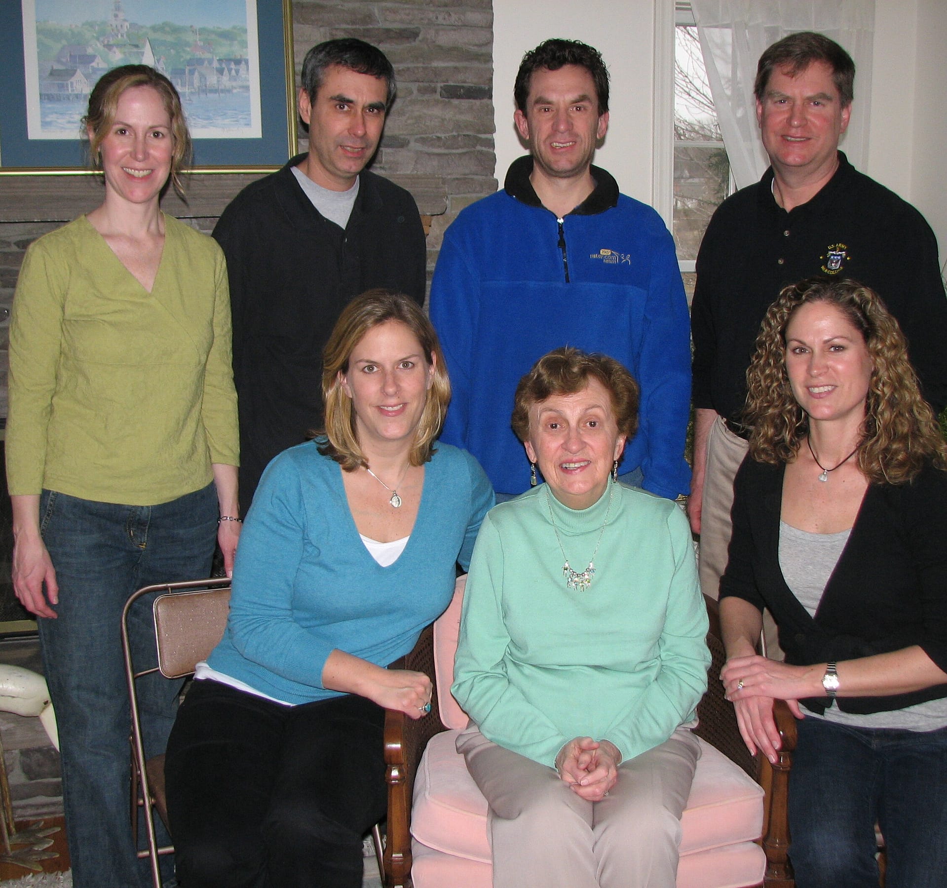 Barbara Donalds with her family including her daughter, story teller Jennifer Barahona