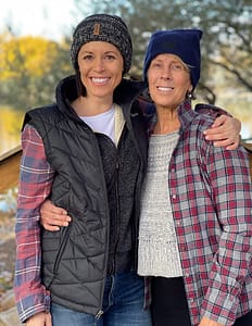 Meghan Reese and her mother, Kathleen McDaniel.