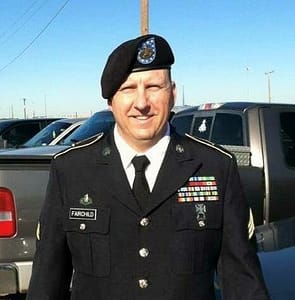 matt fairchild in army decorated uniform 2011