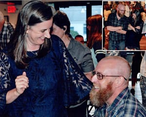 Erik Carlson and partner Stephanie McSherry