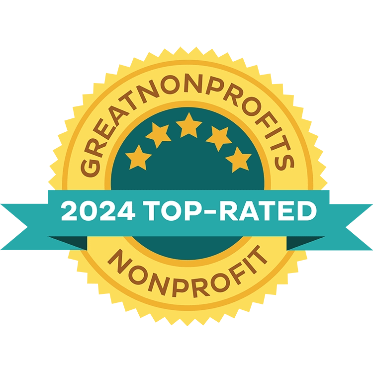 great nonprofits 2024 top rated badge