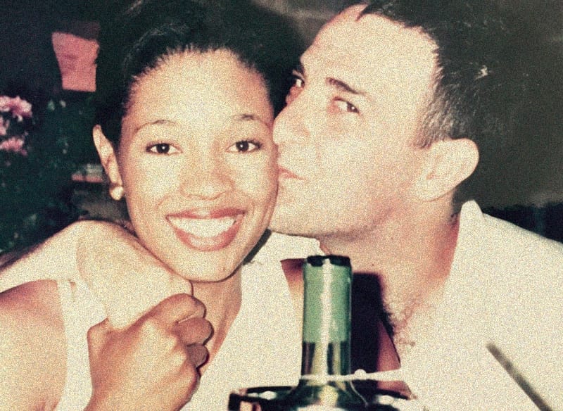 Tembi with her late husband, Saro.