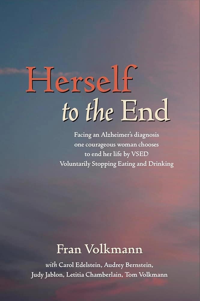 herself to the end book cover