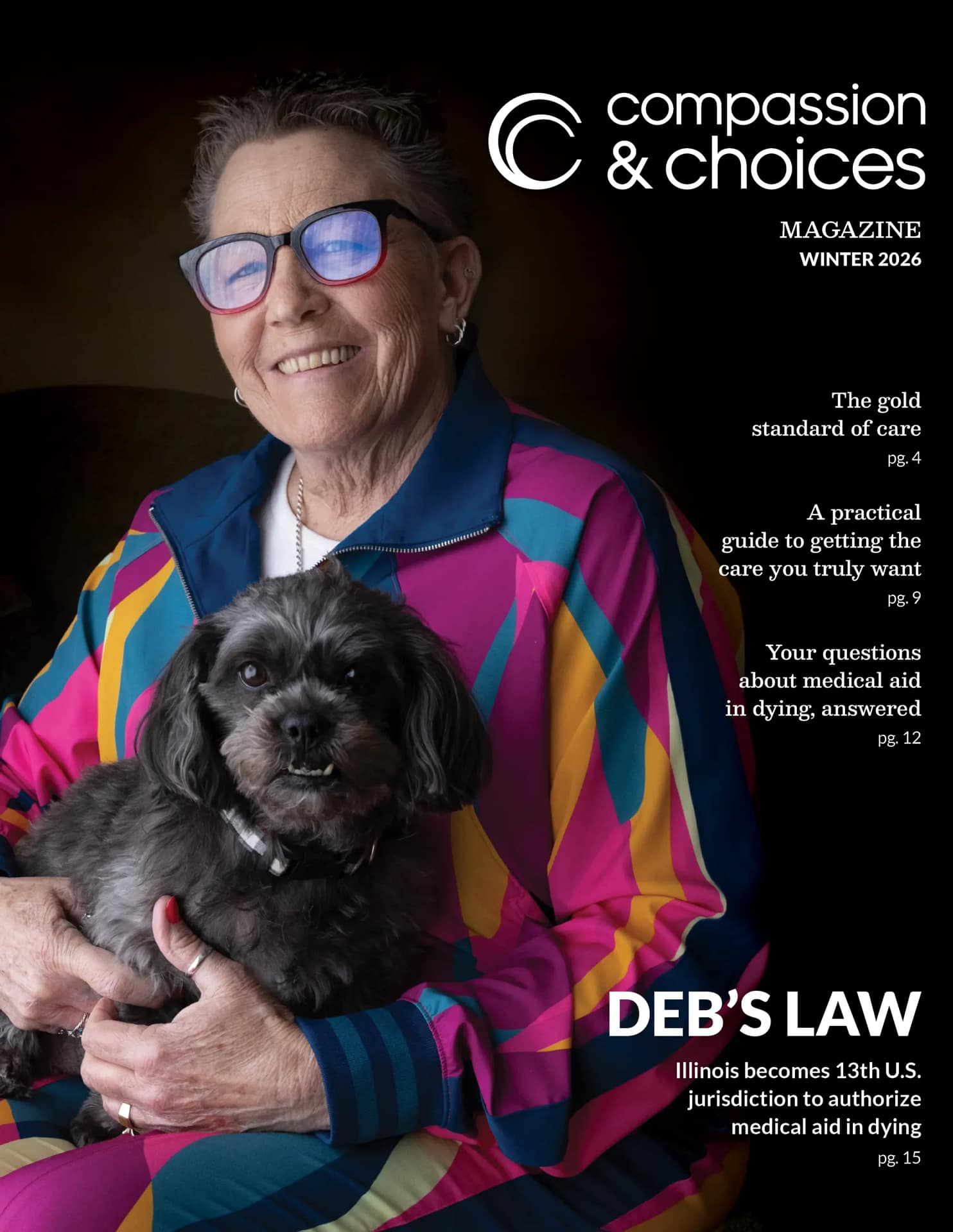 winter magazine cover